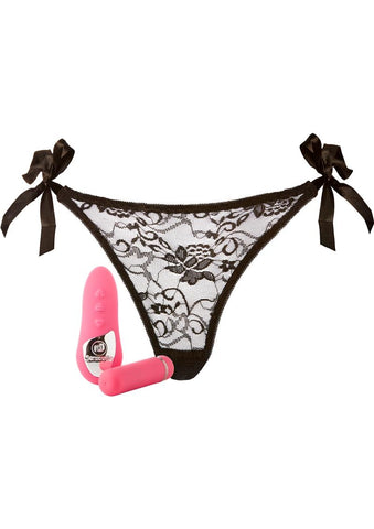 Nu Sensuelle Pleasure Panty Rechargeable Silicone Remote & Bullet