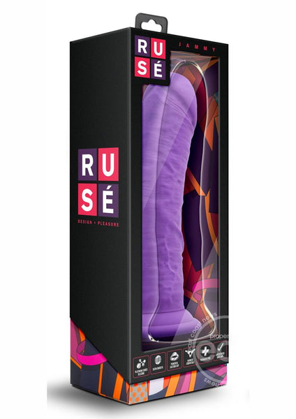 Ruse Jammy Silicone Dildo 8in