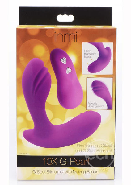 Inmi 10X G-Pearl G-Spot Stimulator with Moving Beads