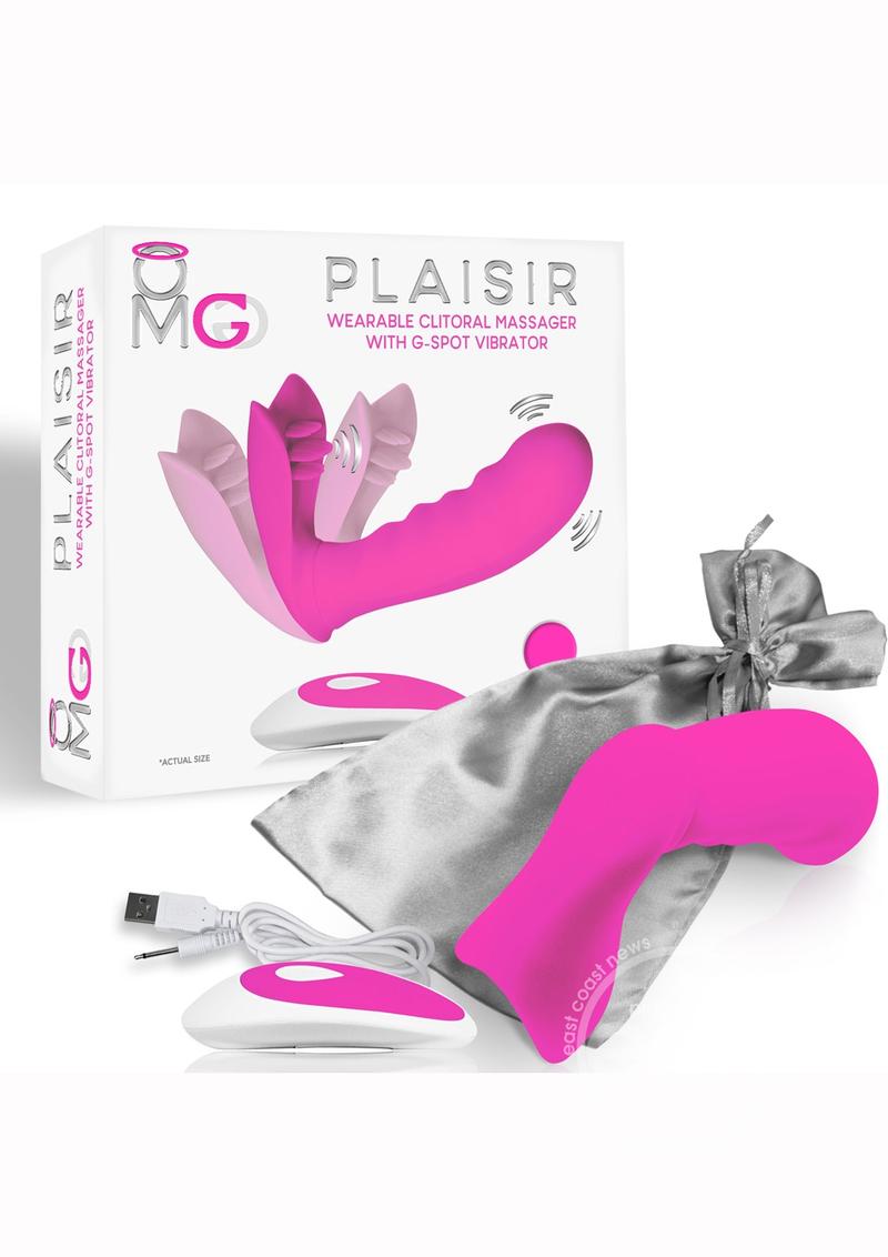 Omg Plasir G-Spot Massager With Remote Control -